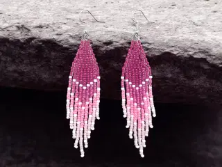 Grønlandske øreringe, håndlavede