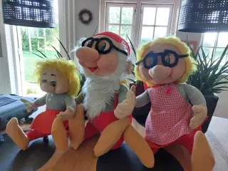 Nisse familie, tidligere udstillings nisser