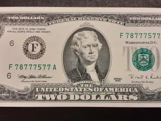 USA 2 Dollar 1995 UNC