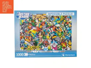 Justice League puslespil med 1.000 brikker fra Clementoni (str. 1000 brikker cm)