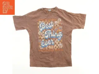 T-shirt med tryk fra Lindex (str. 128)