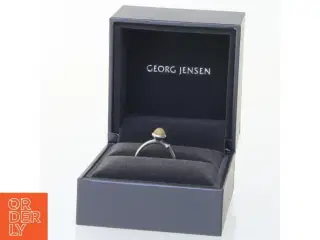 Ole Lyndgaatd lotus tiny ring med sten fra Georg Jensen (str. 50)