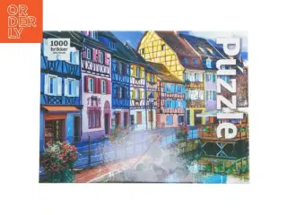 Puslespil med motiv af Colmar, Frankrig (str. 1000 brikker)