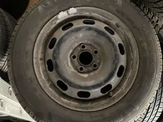 Michelin dæk på stålfælge