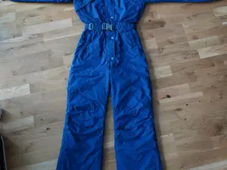 Blå heldragt skidragt/flyverdragt