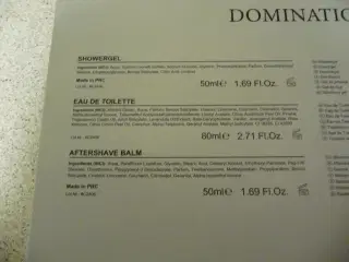 dominatio deo pakke til mænd med 3 ting i 