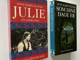 Julie - en lydig pige + Som dine dage er (2 bøger 