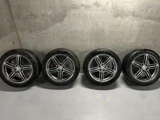 18" alufælge med sommerdæk 245/45 R 18 Y XL