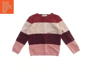 Strikket sweater med farveblokke fra H&M (str. 104)
