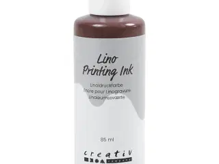 Linoleumssværte, brun, 85ml/ 1 fl.