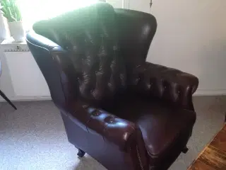 Chesterfield høj stol