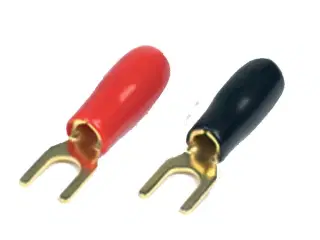 Caliber spade terminal