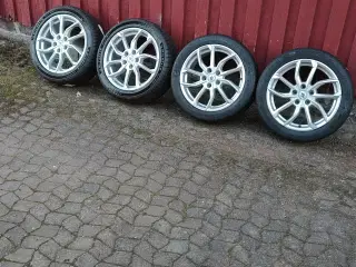 Vw alufælge med sommerdæk 225/45/17"5x112