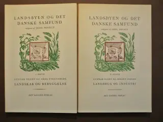 landsbyen og det danske samfund 1-2, red. af johan