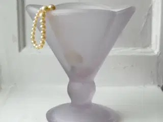 Portionsskål, matteret lilla glas, pr stk