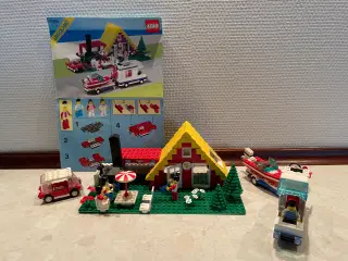 Legoland 1472. Feriebolig med 4 minifigurer