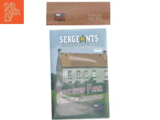 Sergeants Miniatures Game: Pontigou Farm Normandy Expansion fra Last Battalion Games