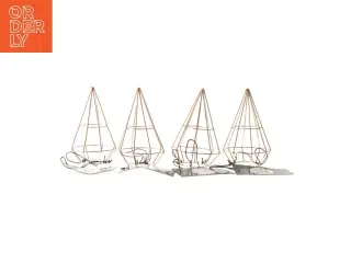 Bloomingville lysestager, 4 styk fra Bloomingville (str. 12 cm. 4 styk)