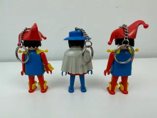 3 stk. vintage Playmobil nøgleringe (1974)