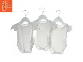 Tre hvide bodystockings (str. 62)