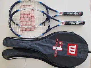 2 nye tennisketchere + 4 nye bolde, Aalborg