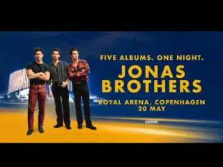 Jonas Brothers - 2x3 siddepladser