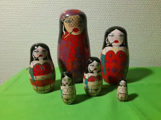 Unikke Babushka ( 6 stk).