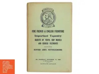 Fine French & English Furniture (Bog)