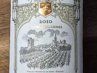 10 flasker Bordeaux – Saint-Émilion Grand Cru 2010