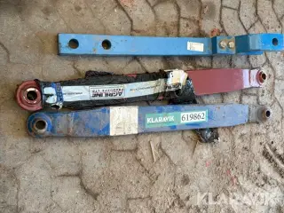 Trækbom og lift arme