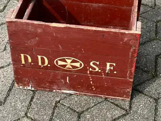 Trækasse fra De Danske Sprit Fabrikker