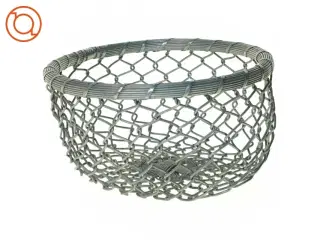 Fil de fer Metal Flet Kurv (str. 20 x 10 cm)