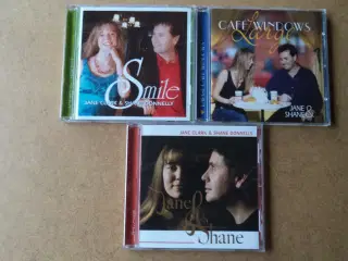 .Jane Clark & Shane Donnelly  CDer sælges stykvis 