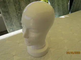 1 stk Hvid Porcelæns Hoved 