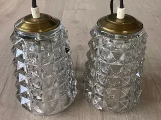 Retro glas pendler