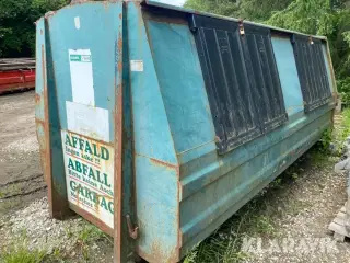 Affaldsconteiner Miljø Art 12 m3 / 4 meter