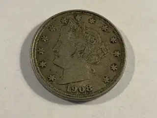 Five Cent 1908 USA