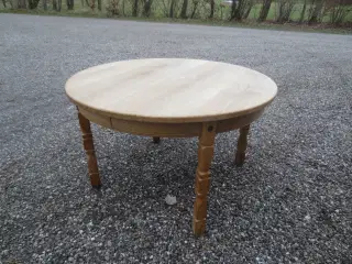 1 stk Rund Rosengaard Egetræsbord diameter 118 cm