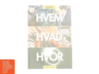 Hvem, hvad, hvor  fra Bog