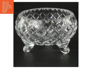 Glaskrukke på fod (str. Ø 10 cm)