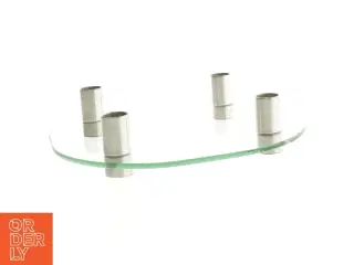 2 stk lysestage til 4 lys - advent (str. 28 x 28 cm)