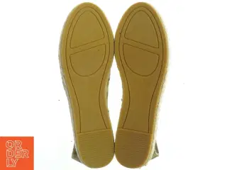 Espadrillos i guld og hvid fra Nome (str. 38)