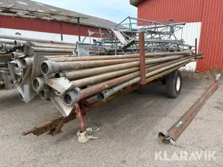 Vandingsrør 43 styk. anslået