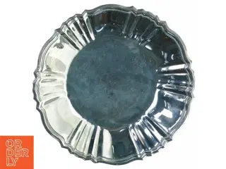 Fad i sølvplet (str. 19 cm)