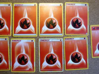 Pokemon - 9 forskellige fire energy (4)