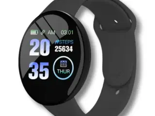 3 stk. Smartwatch Macaron, Sort