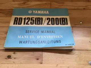 Yamaha RD 125 Worksmanual