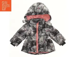 Børne vinterjakke med rådyrmotiv fra VRS (str. 74)