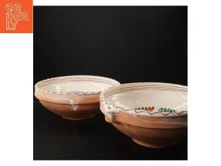 Håndlavet lerskåle (str. 23 x 6 cm)