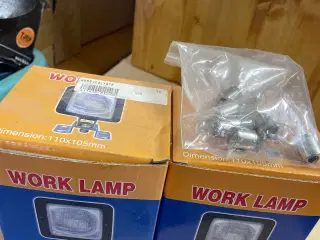 Arbejdslamper 2 stk